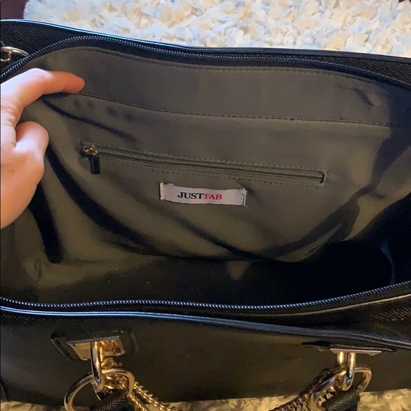 Just fab pleather purse - Picture 3 of 4